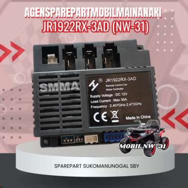 Receiver + Remot Bluetooth Control JR1922RXS-3AD (NW-31) 12V Mobil Mainan Aki Anak Remot Saja