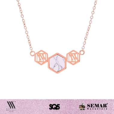 Nikita Willy Gold Kalung Emas Renaissance Castella 10K Semar Nusantara, Warna Putih