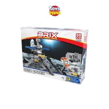 Mainan Bricks Anak Emco Brix Space 3 in 1 Path Finder