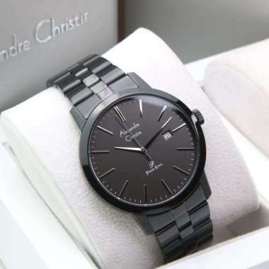 Jam Tangan Alexandre Christie AC1007 Primo Stainless Steel Wanita Black