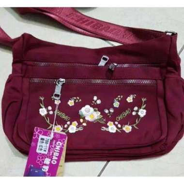 Tas Slempang Chibao 788-11/chibao L010 Selempang Wanita 788-11/L010 chibao Maron