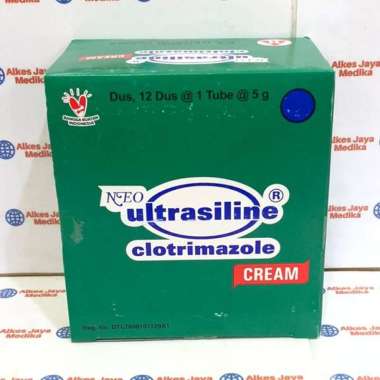 Ultrasiline Cream Box Isi 12 Tube @5gr - Salep jamur