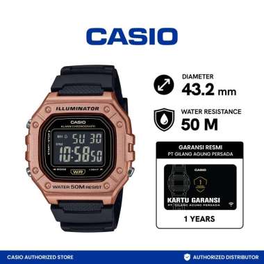 Jam Tangan General W-218HM-5BVDF Digital