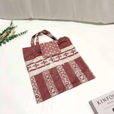 Tas Belanja Lipat Tas Belanja Batik - Batik HUZA motif 4