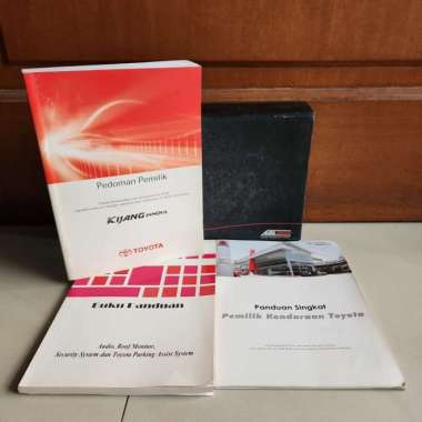 Buku Owners Manual Book Pedoman Pemilik Kijang Innova 2011-14 ORIGINAL
