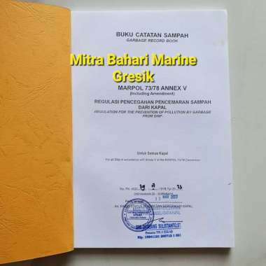 Buku Catatan Sampah / Garbage Record Book Polos