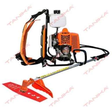 Mesin Potong Rumput TANIKA Tipe TNK 328 TURBO Brush Cutter 2 Tak TANIKA Babat Rumput