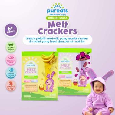 Pureats Melt Cracker - Sweet Potato & Banana Oat banana oat