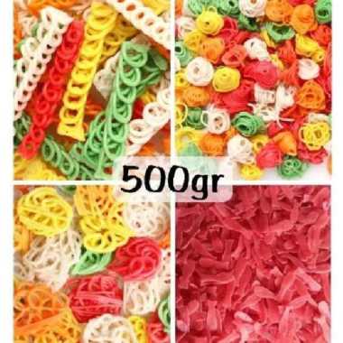 KERUPUK UDANG KERUPUK BAWANG KERUPUK SEBLAK MENTAH 500 GR Keong Warna