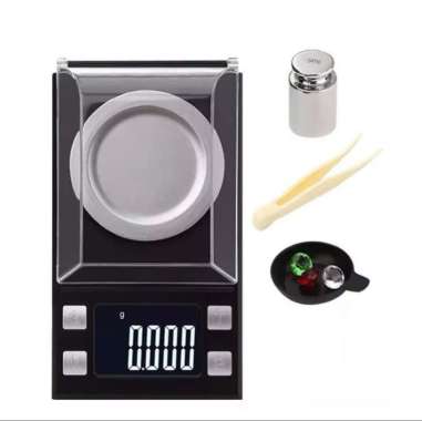 Timbangan Emas Pocket Scale Maksimum 10/20/50/100 gram Akurasi 0.001gr 20g/0.001g