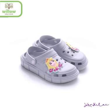 Sepatu Sandal Anak - Zandilac Princess (CH430047WT) Abu Terang