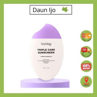 FACETOLOGY TRIPLE CARE SUNSCREEN SPF40 40ML