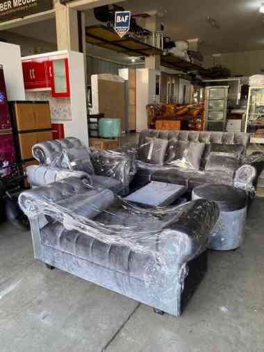 SOFA JUPITER 3 1 + PUFF BULAT + KURSI BENCH TP