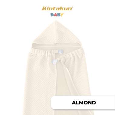 KINTAKUN BABY On The Go Blanket Selimut Bayi Newborn Multifungsi Lembut 90x80 - Varian Almond