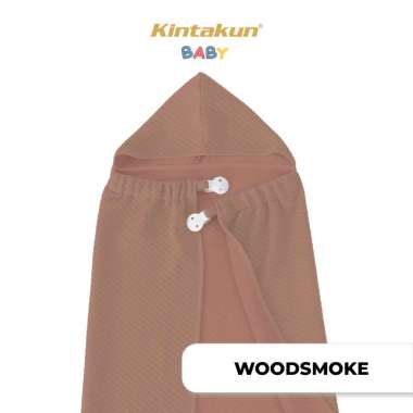 KINTAKUN BABY On The Go Blanket Selimut Bayi Newborn Multifungsi Lembut 90x80 - Varian Woodsmoke