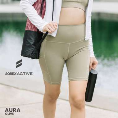 Sorex Active Short Legging Sport AURA SA 007 S Olive