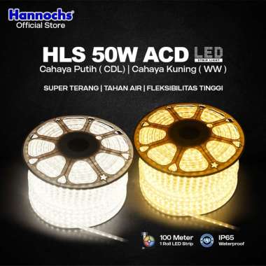 Hannochs Strip LED HLS 50 ACD (100meter) AC 8W Putih