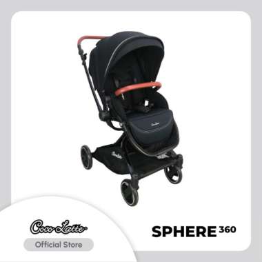 COCOLATTE Sphere 360 Stroller | Kereta Dorong Bayi BLACK