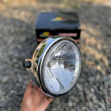 HEADLAMP LAMPU DEPAN NINJA SS CHROME