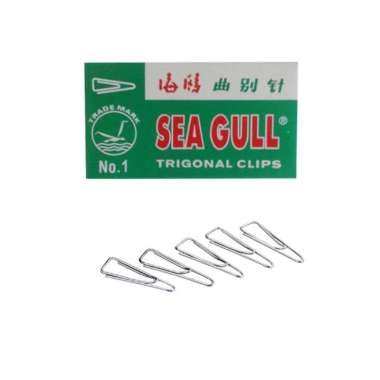 Trigonal Clips No 1 NO 3 Seagull / Paper Clip NO 1
