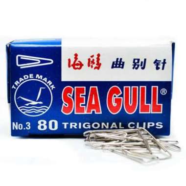 Trigonal Clips No 1 NO 3 Seagull / Paper Clip NO 3
