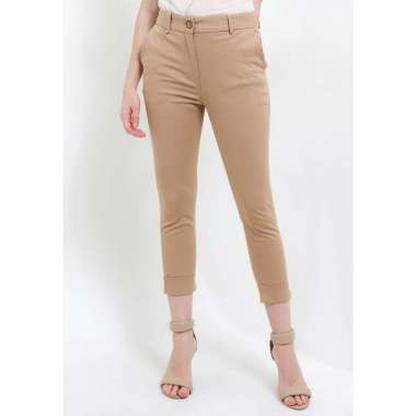 White Mode Jacklyn Long Pants - Pakaian Wanita Celana Cewek L Khaky