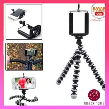 Tripod Gorila Mini + Holder U Tripod Gorilla Fleksibel Tripod Kamera Tripod Handphone