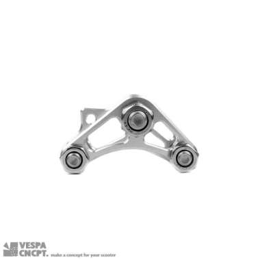 LOWERING KIT SHOCK ADJUSTER SILVER FOR ALL MODERN VESPA
