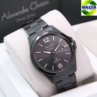 JAM TANGAN PRIA ALEXANDRE CHRISTIE AC 1029 AC1029 BLACK ORIGINAL MURAH