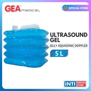 GEA - Ultrasound Gel 5 Liter | USG Jelly Aquasonic Doppler