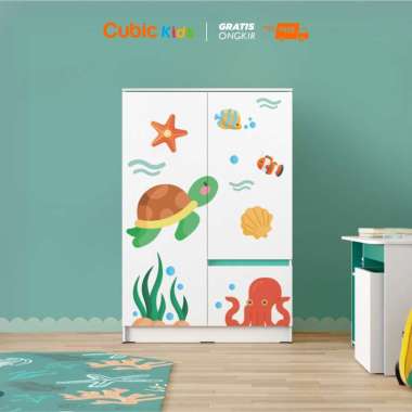 Cubic KIDS Lemari Baju Anak / Lemari Pakaian Gantung / POCO BL 120