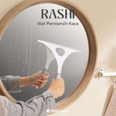 Dekoruma RASHI Alat Pembersih Kaca / Glass Wiper - White