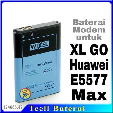 Baterai Wixel HB824666RBC untuk modem XL GO Huawei E5577 Max