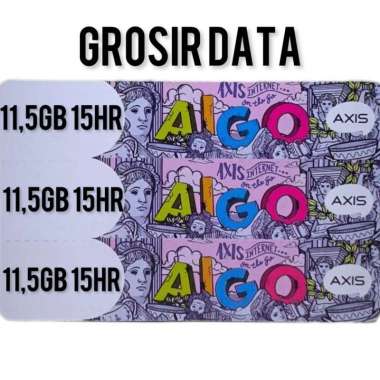 Voucher Axis 11.5GB 15Hari