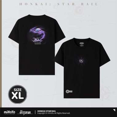IX The Nihility Fable Of Star Series T-Shirt - Honkai Star Rail Size XL