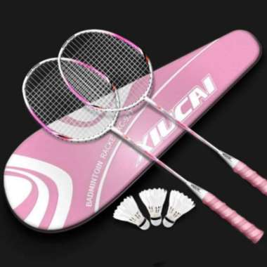 Raket Bulu Tangkis Isi 2 pcs/raket badminton origin/ raket badminton/raket bulutangkis/raket origina