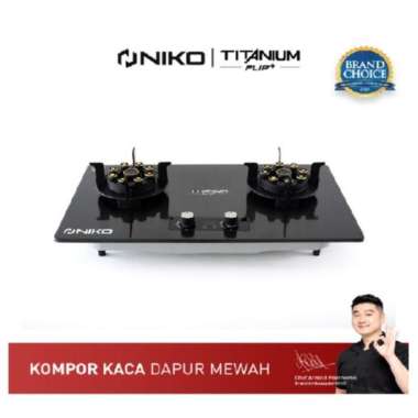 Kompor Gas 2 Tungku - Niko Titanium Flip Plus