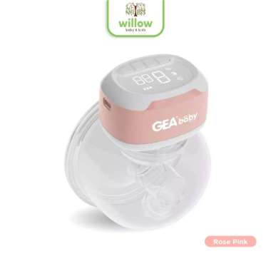 Pompa Asi - Gea Baby Cello Veola Handsfree Breastpump Rose Pink