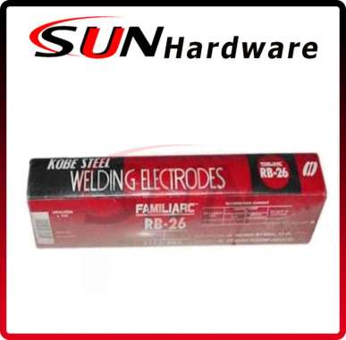 Kawat Las RB - 26 Kobe 2.6 mm 5 Kg Steel Besi Original Asli