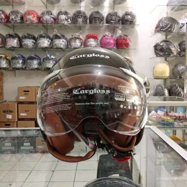 HELM CARGLOSS HIJAB BLACK ORIGINAL