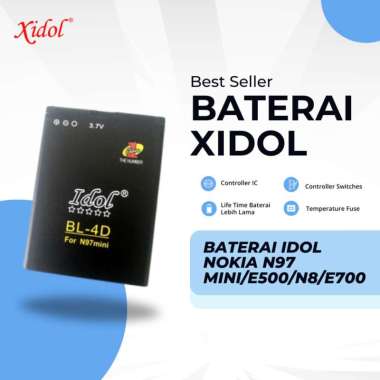BATERAI XIDOL NOKIA N97 MINI/E500/N8/E700 BERGARANSI