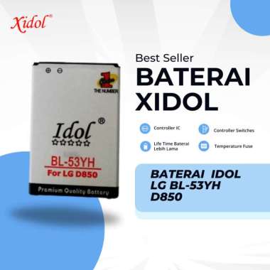 BATERAI XIDOL LG BL-53YH D850 BERGARANSI