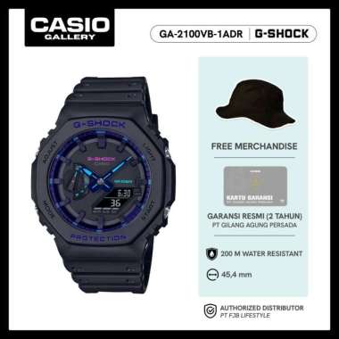 G-Shock Jam Tangan Pria Analog Digital GA-2100VB-1ADR Original