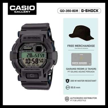 Jam Tangan Pria G-Shock GD-350-8DR Digital