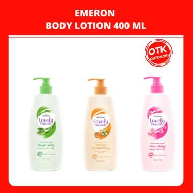 EMERON LOVELY NATURAL BODY LOTION 400ML sakura