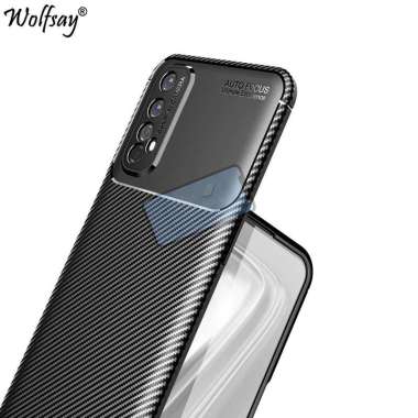 Original Case Shockproof Case Realme 7 Soft Case Realme7 Case Realme 7 Biru