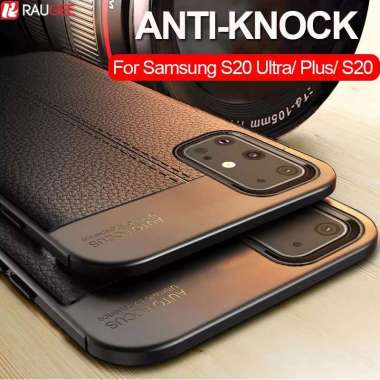 Case Samsung Galaxy S20 Ultra S20 S20 Plus Black Leather Casing Cover Original Case S20 Plus