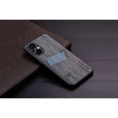 Case Oppo Reno 8Z 5G Case Aioria Bambu Pattern Original Reno8 Z 5G Dark Gray