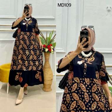 GAMIS MIDI GAMIS ADEM MEWAH DAN CANTIK GAMIS MURAH Ld120cm (Standard) B