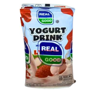 S19087 REAL GOOD LYCHEE YOGURT DRINK 80ML X 5`S MAJU BERSAMA (20241122)